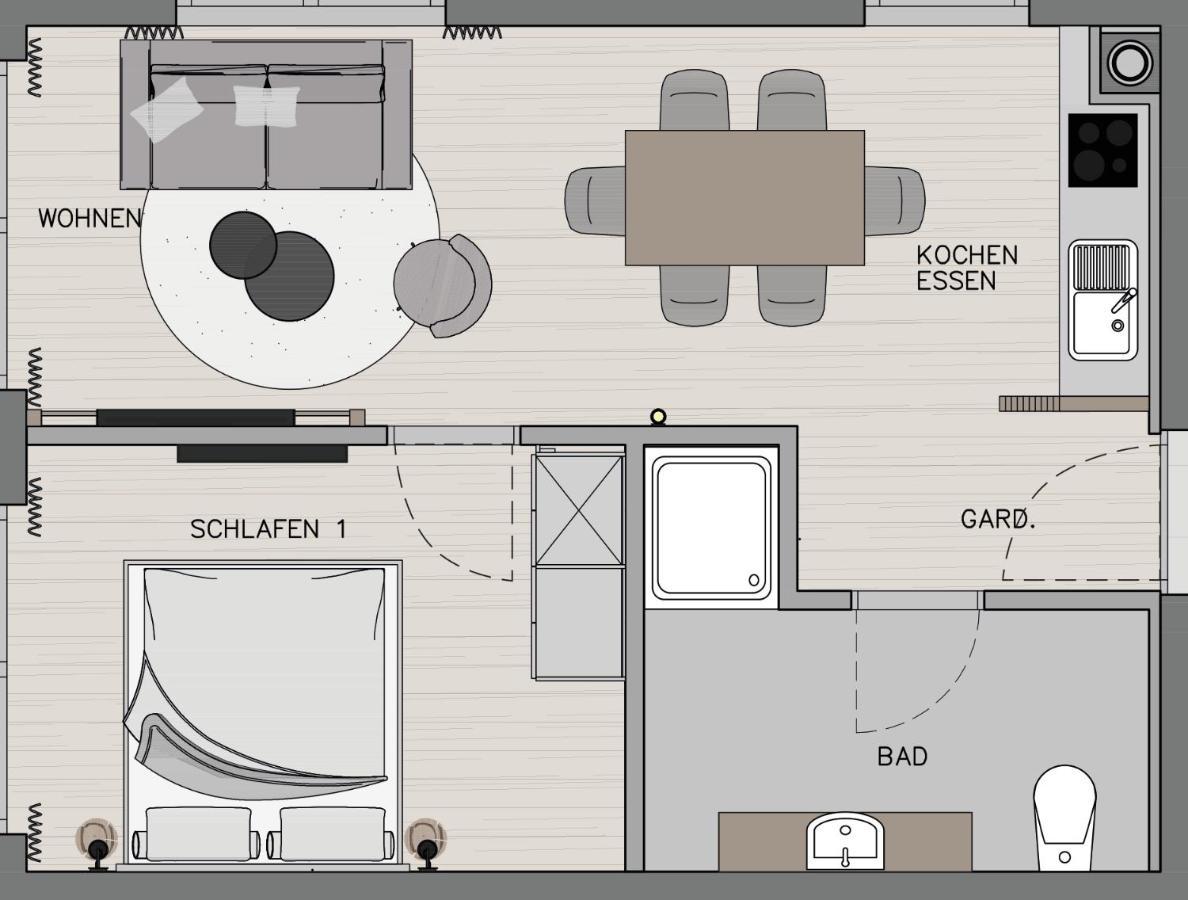 Apartment Streif Lxl Kirchdorf in Tirol Exterior foto